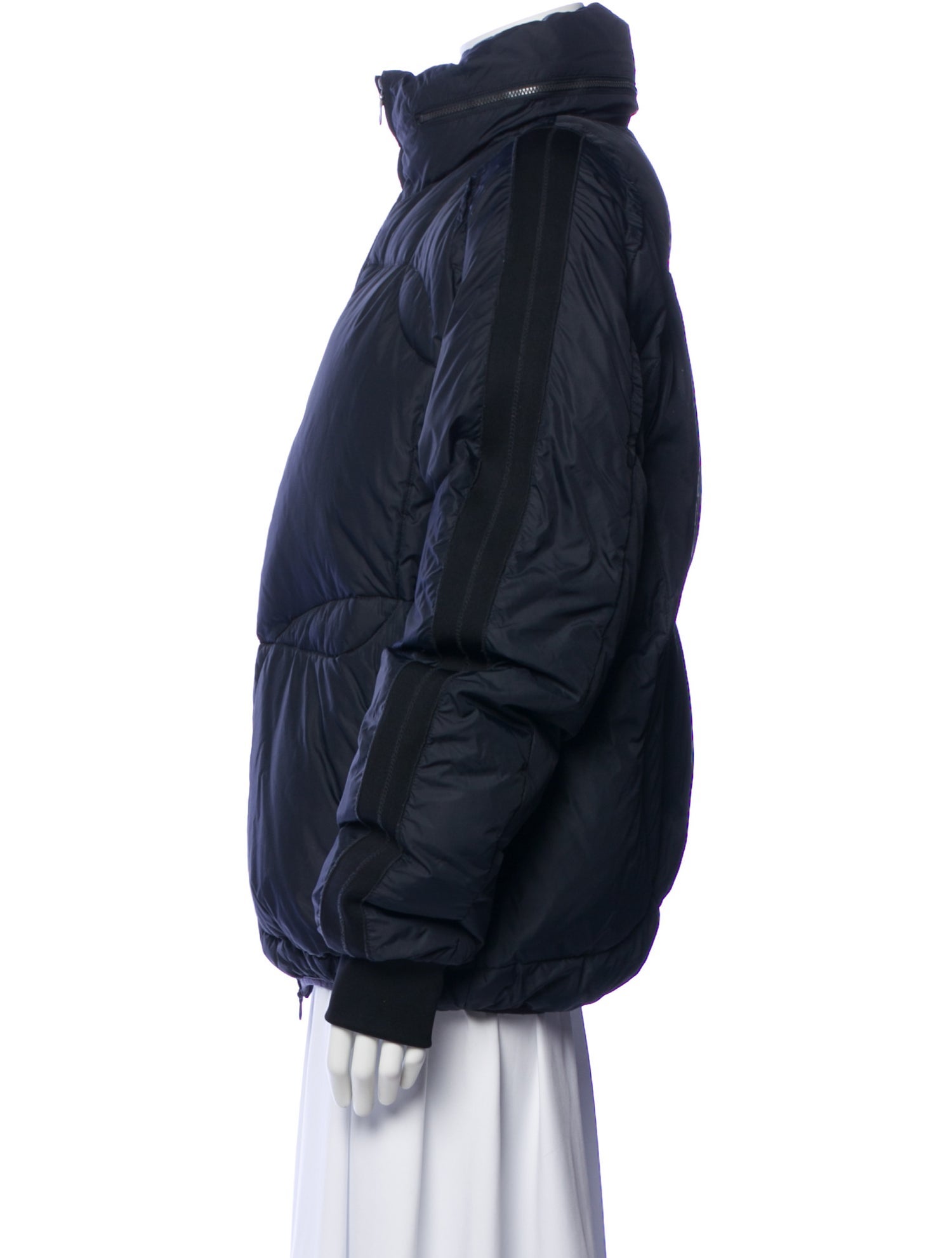 Marithé + François Girbaud Down Jacket - Blue Jackets, Clothing 