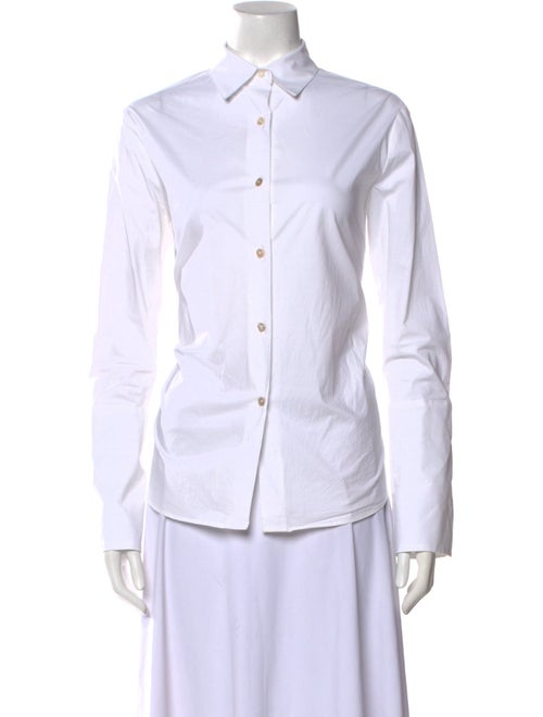 Michelle Farmer Long Sleeve Button-Up Top