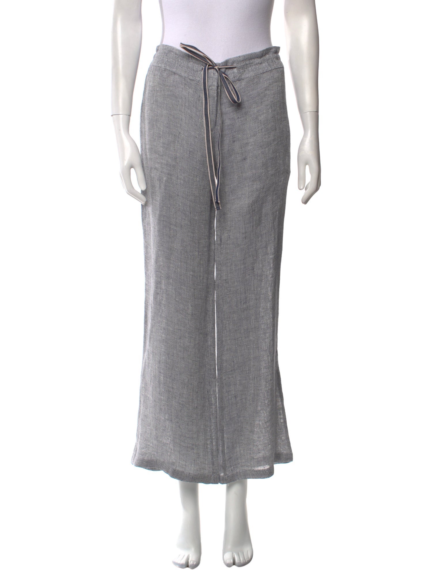 Michelle Farmer Linen Wide Leg Pants