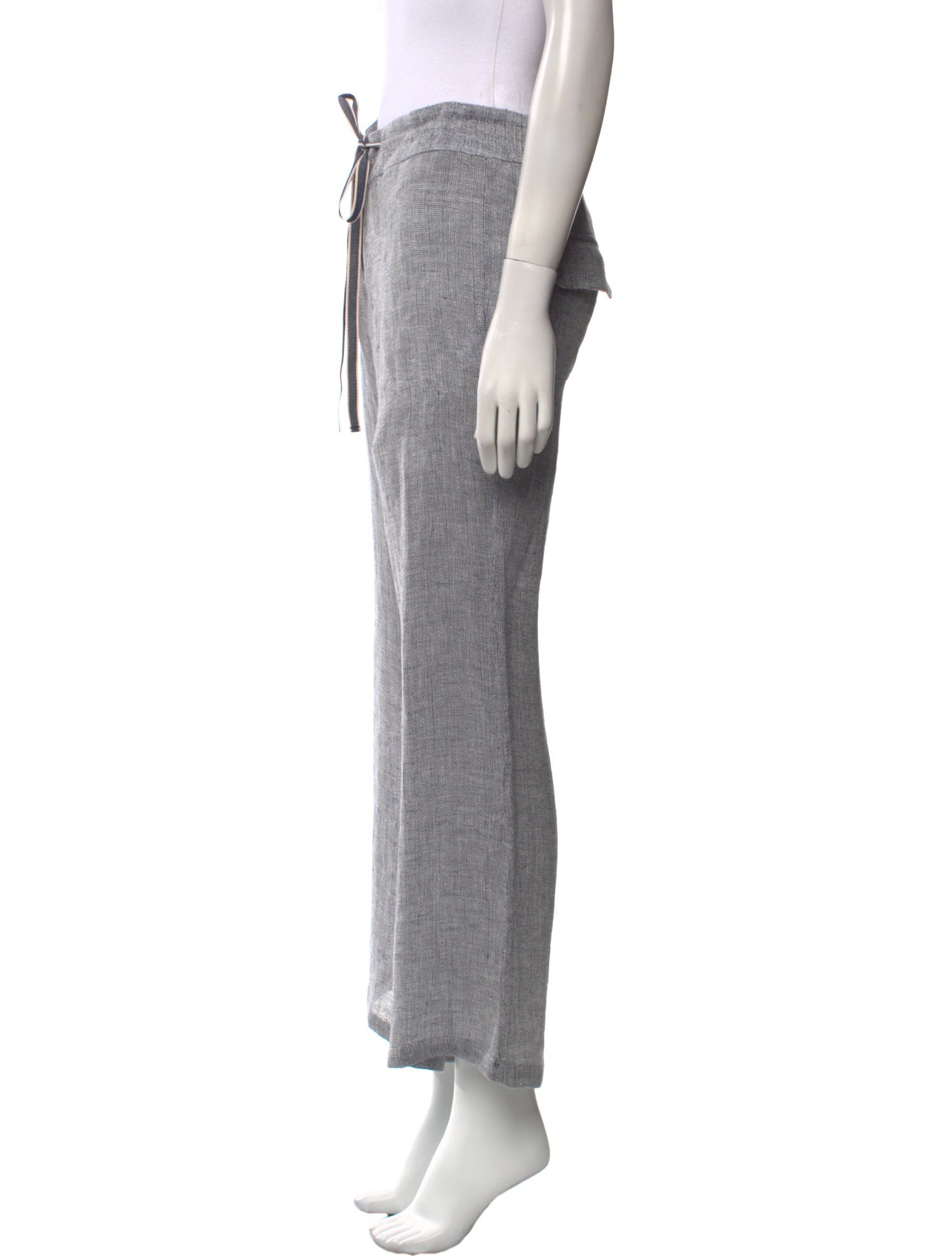 Michelle Farmer Linen Wide Leg Pants