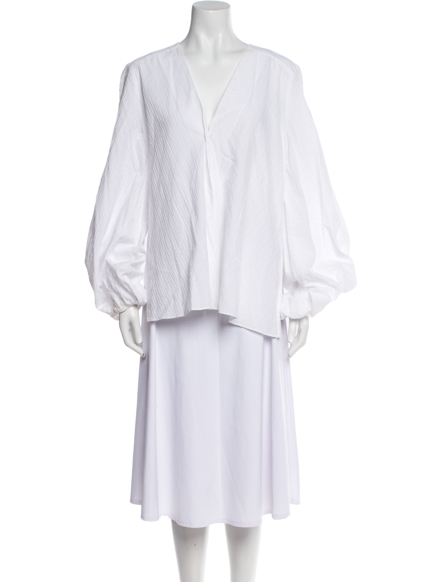 Michelle Farmer V-Neck Long Sleeve Tunic
