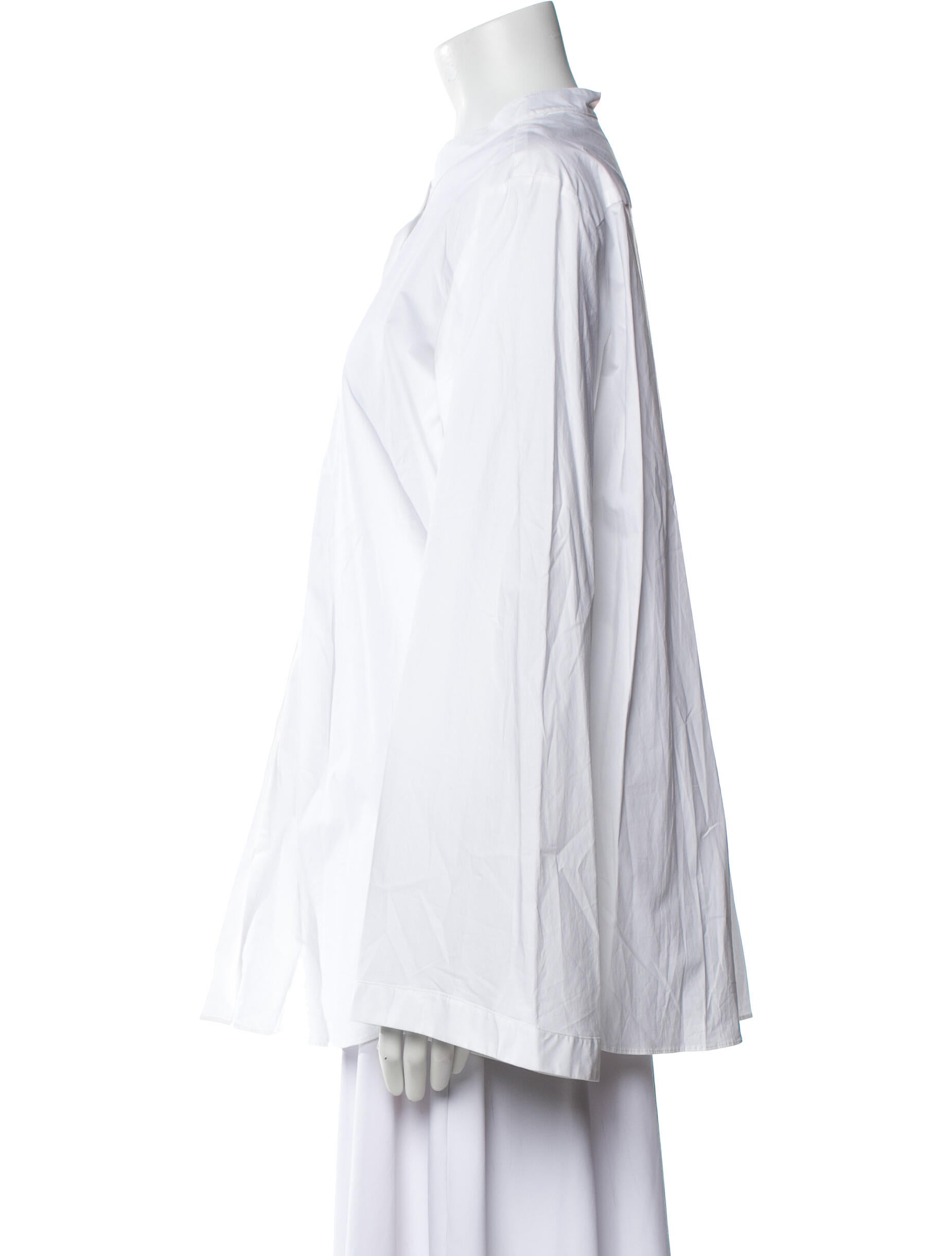 Michelle Farmer Long Sleeve Button-Up Top w/ Tags