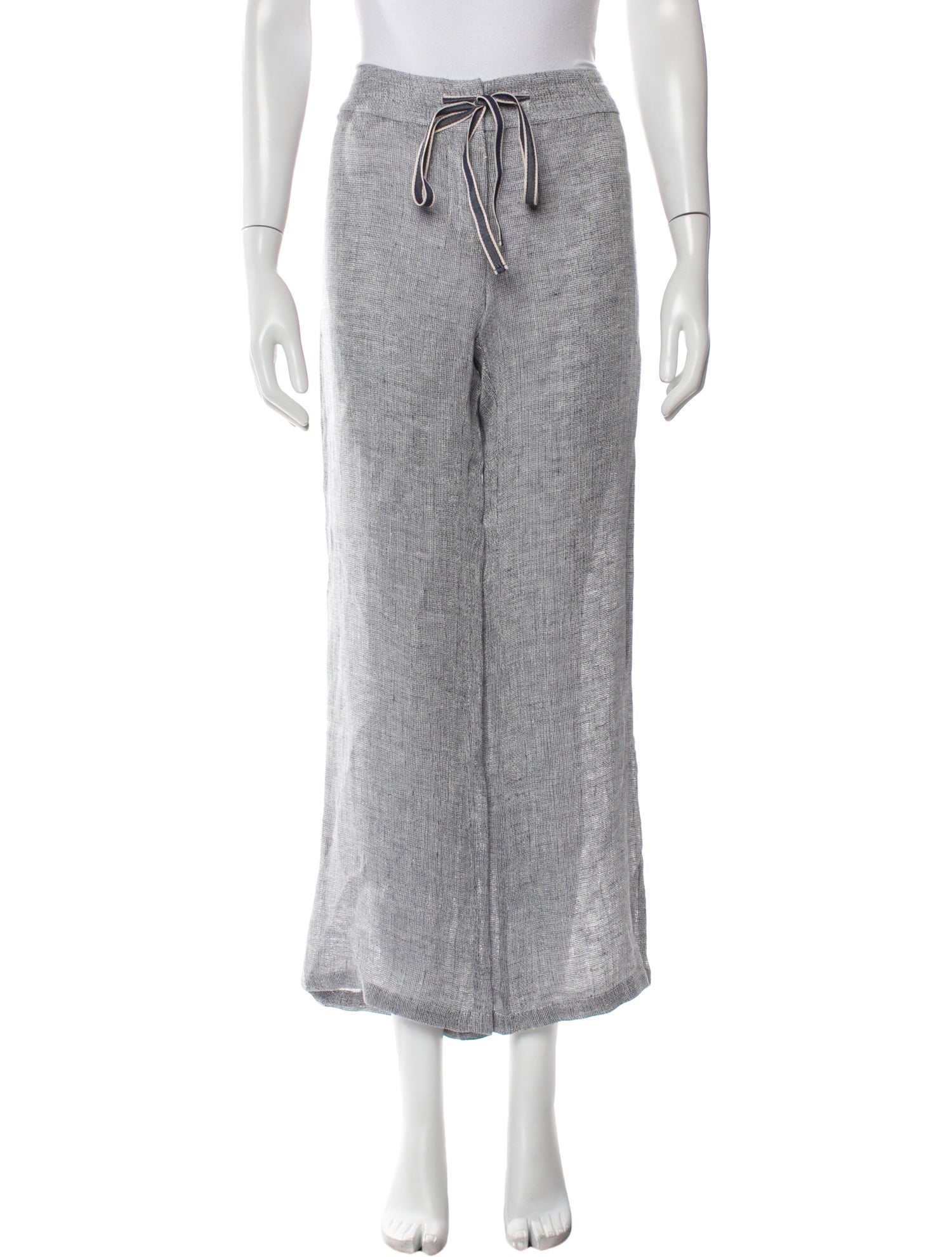 Michelle Farmer Linen Wide Leg Pants