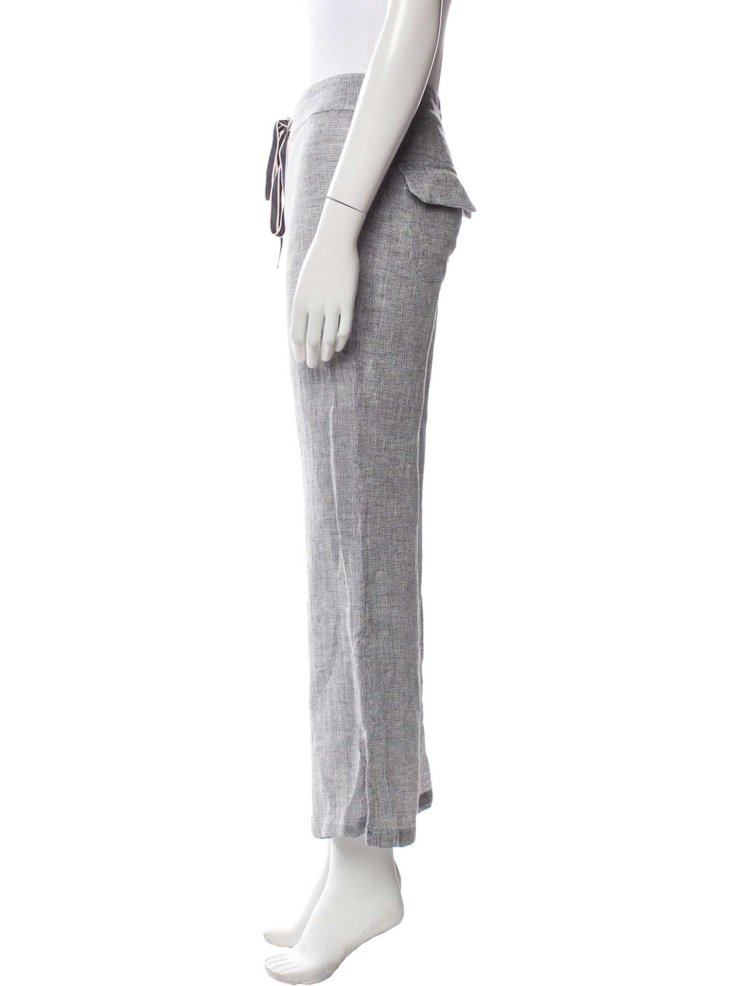 Michelle Farmer Linen Wide Leg Pants