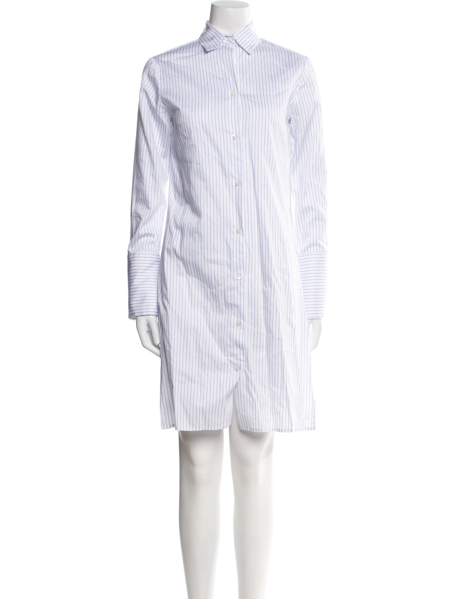 Michelle Farmer Striped Knee-Length Dress