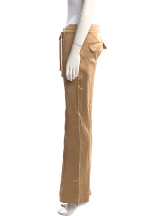 Michelle Farmer Silk Wide Leg Pants