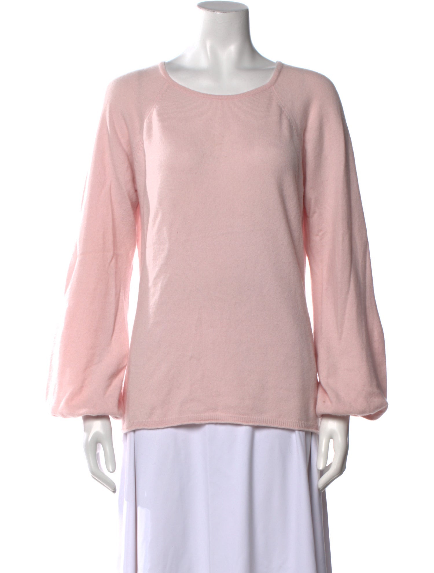 Michelle Farmer Cashmere Scoop Neck Sweater