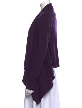 Michelle Farmer Cashmere Open Front Sweater