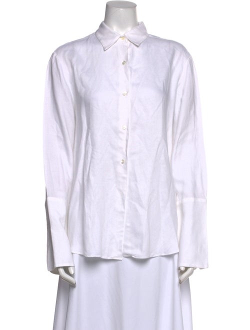 Michelle Farmer Long Sleeve Button-Up Top