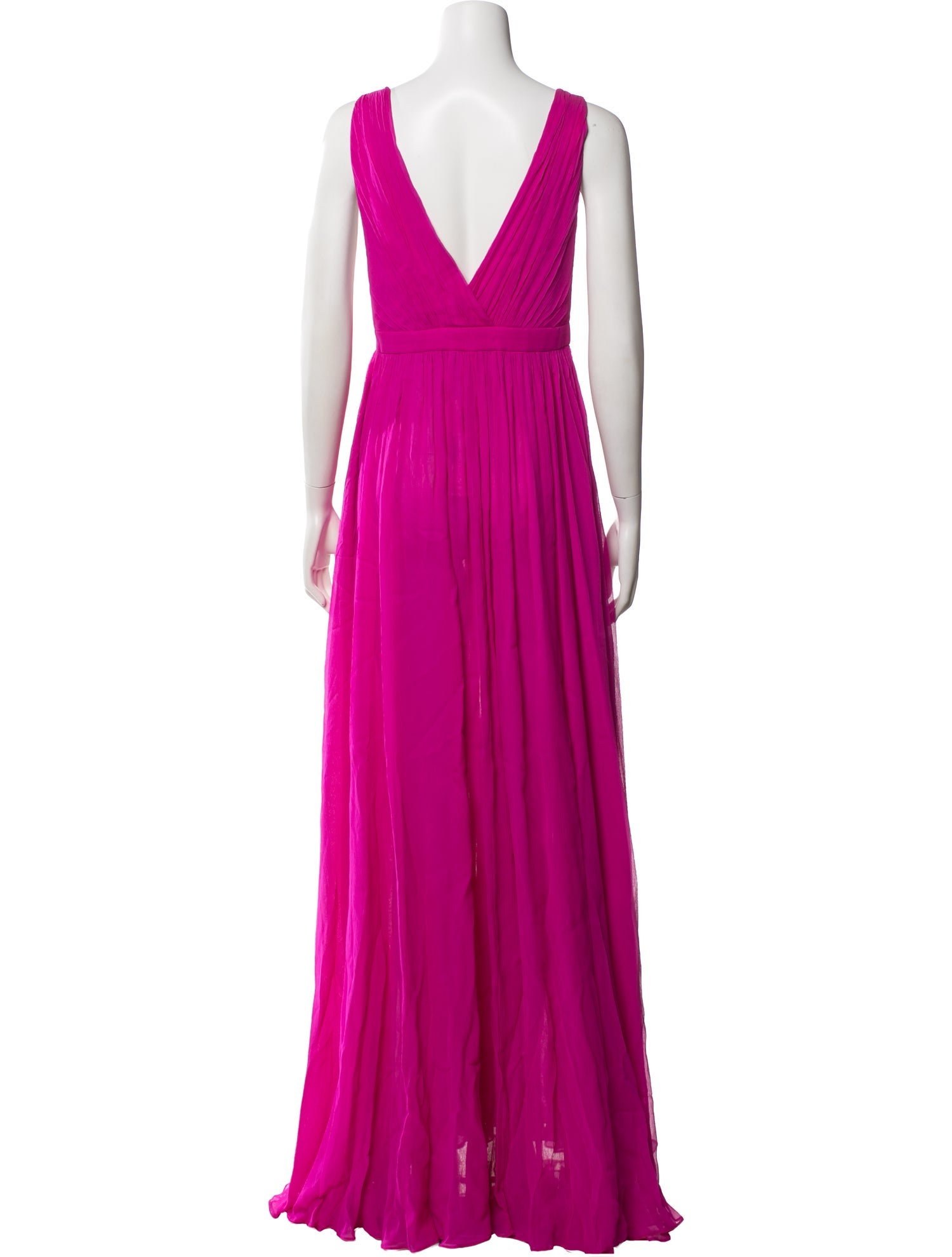 Michelle Farmer Silk Long Dress