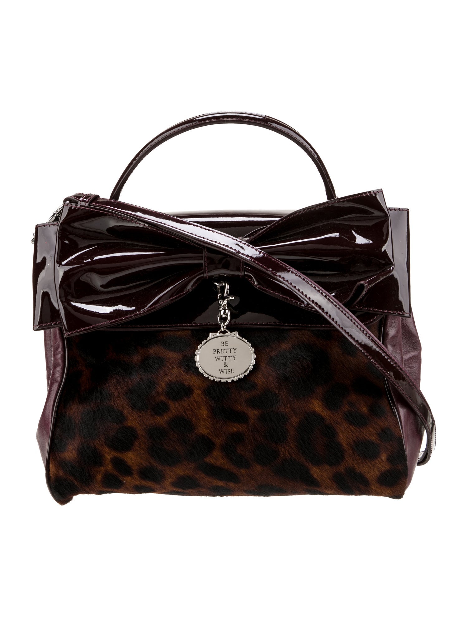 My Flat In London Leather Shoulder Bag