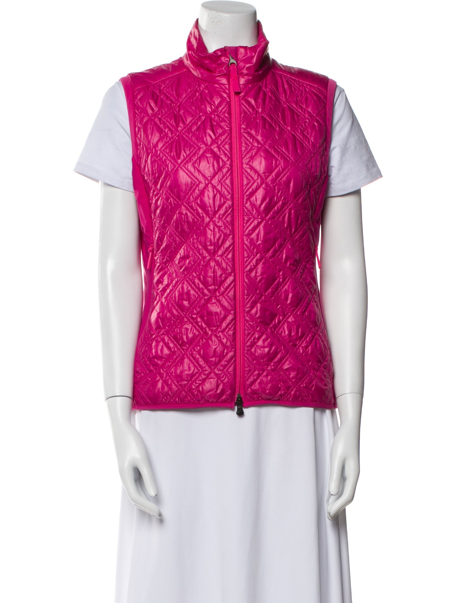 Mountain Force Plaid Print Vest