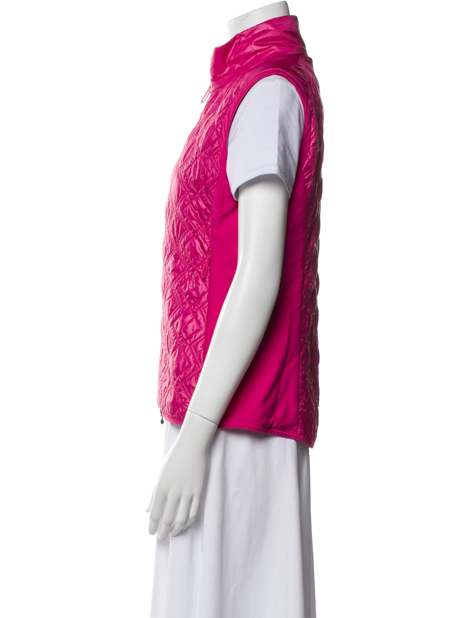 Mountain Force Plaid Print Vest