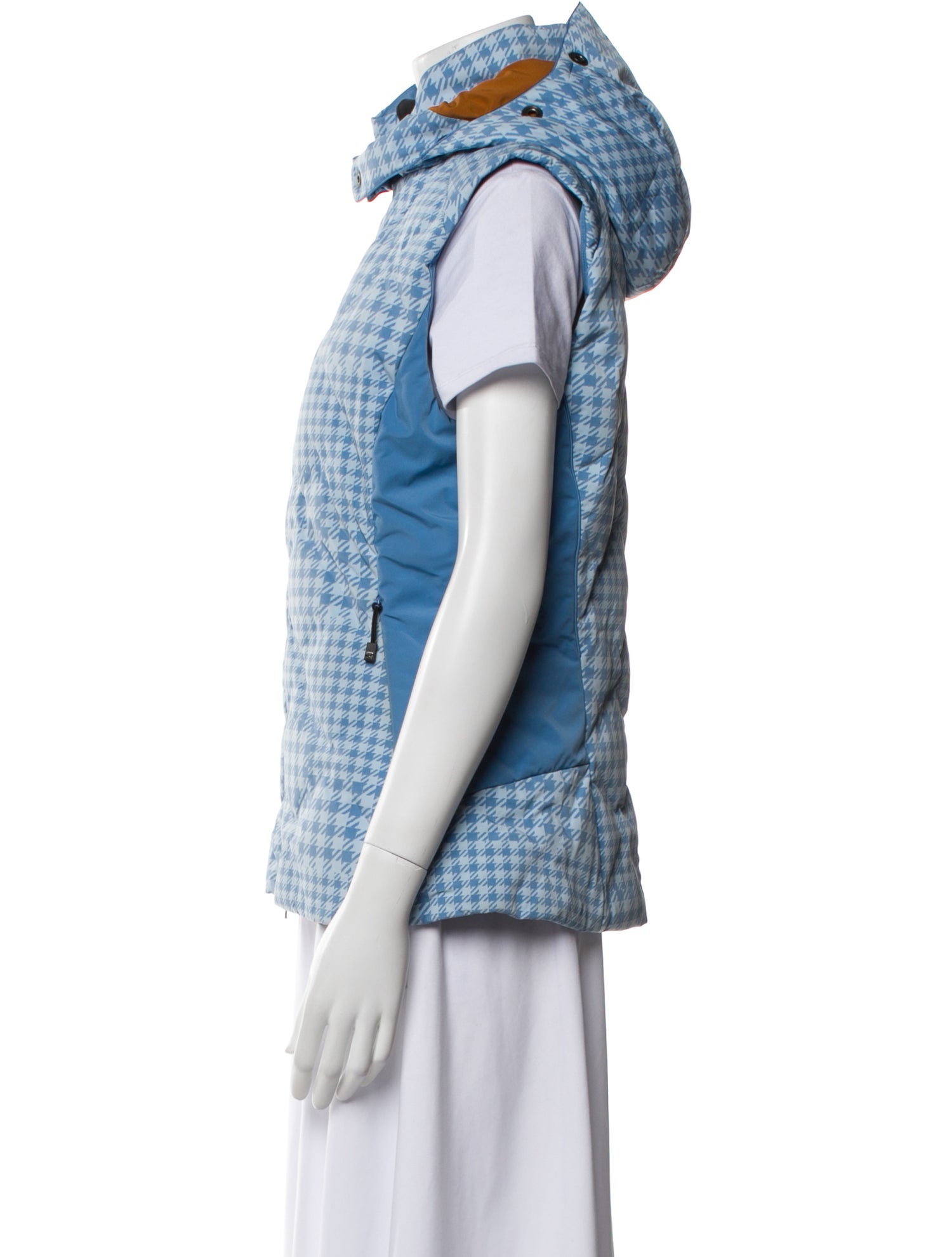 Mountain Force Plaid Print Vest