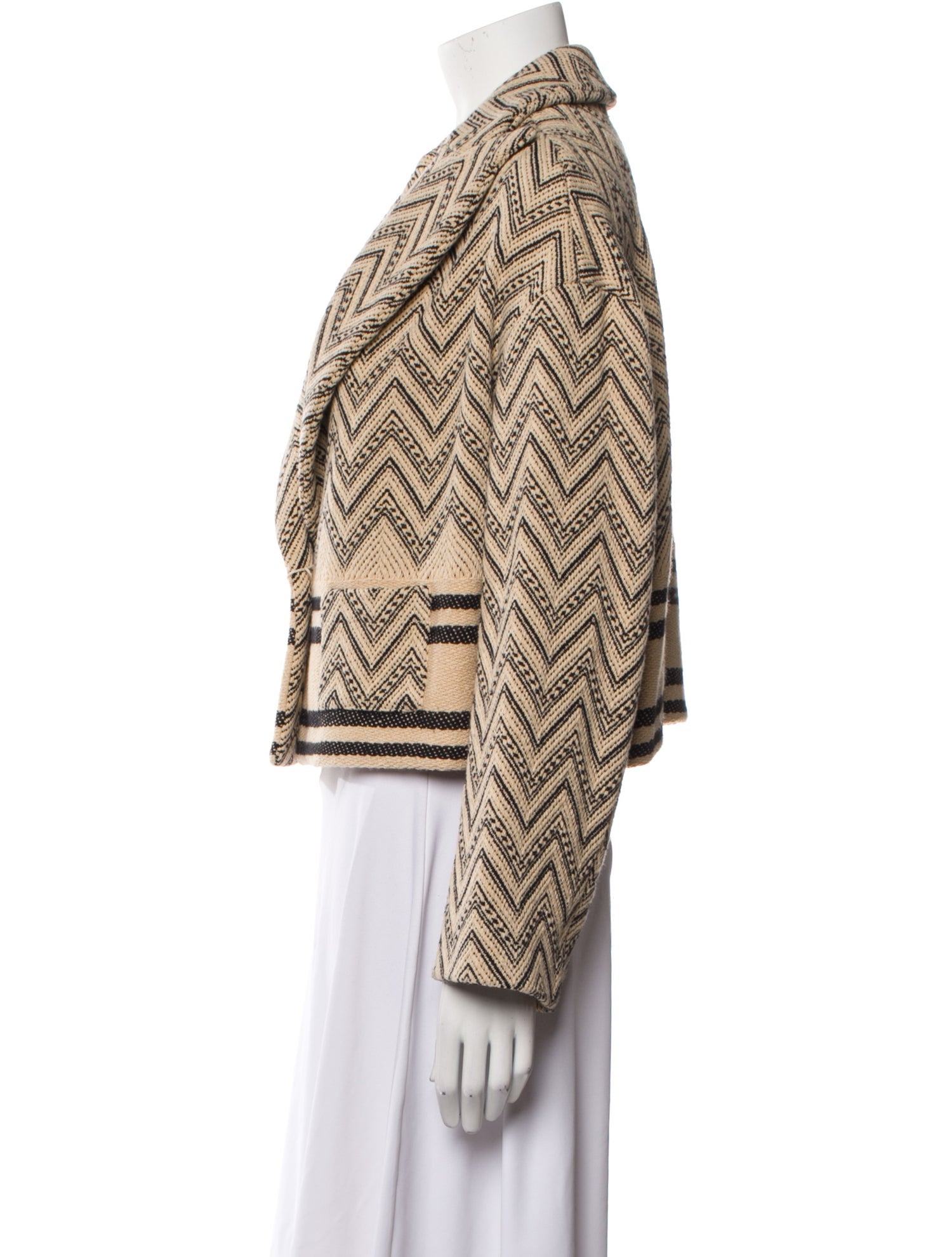 Manila Grace Striped Blazer