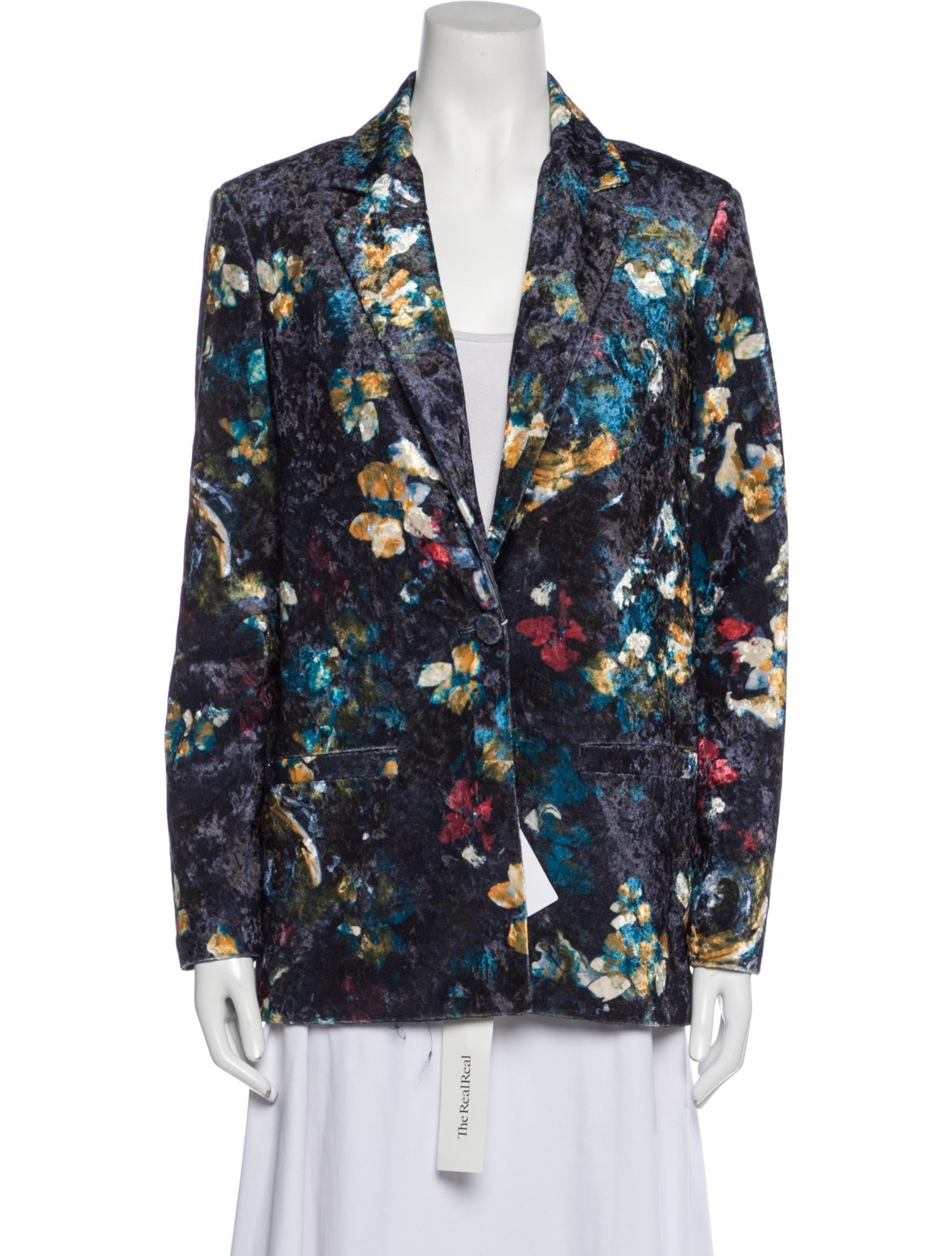 Manila Grace Printed Blazer w/ Tags