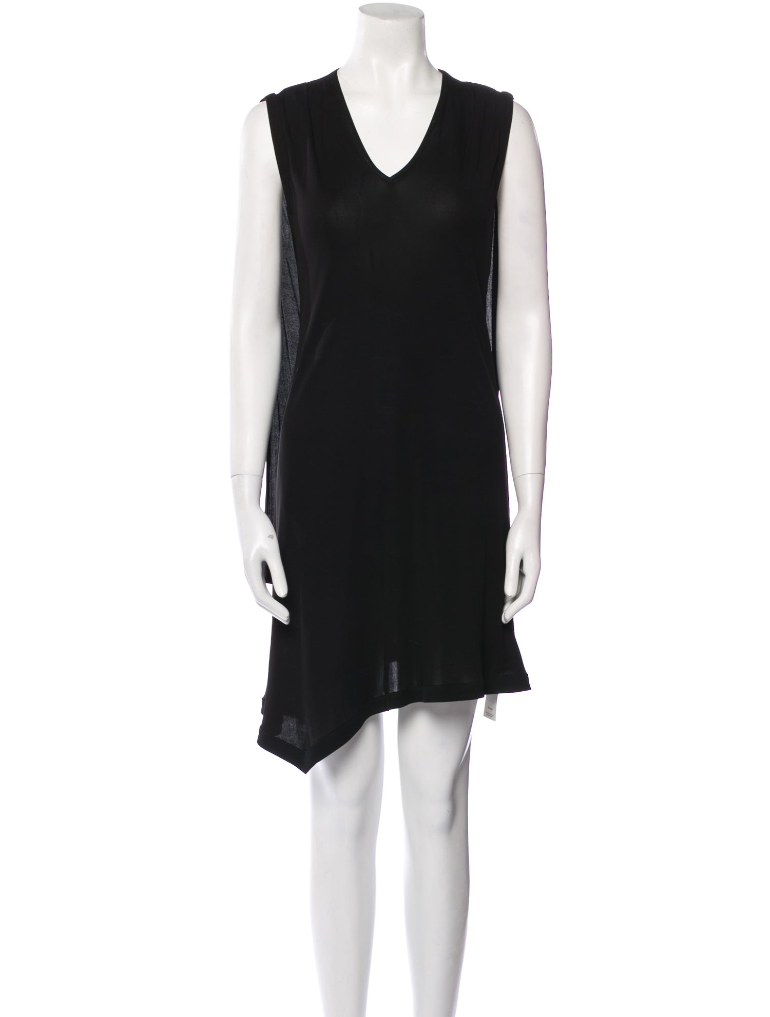 Manila Grace V-Neck Mini Dress