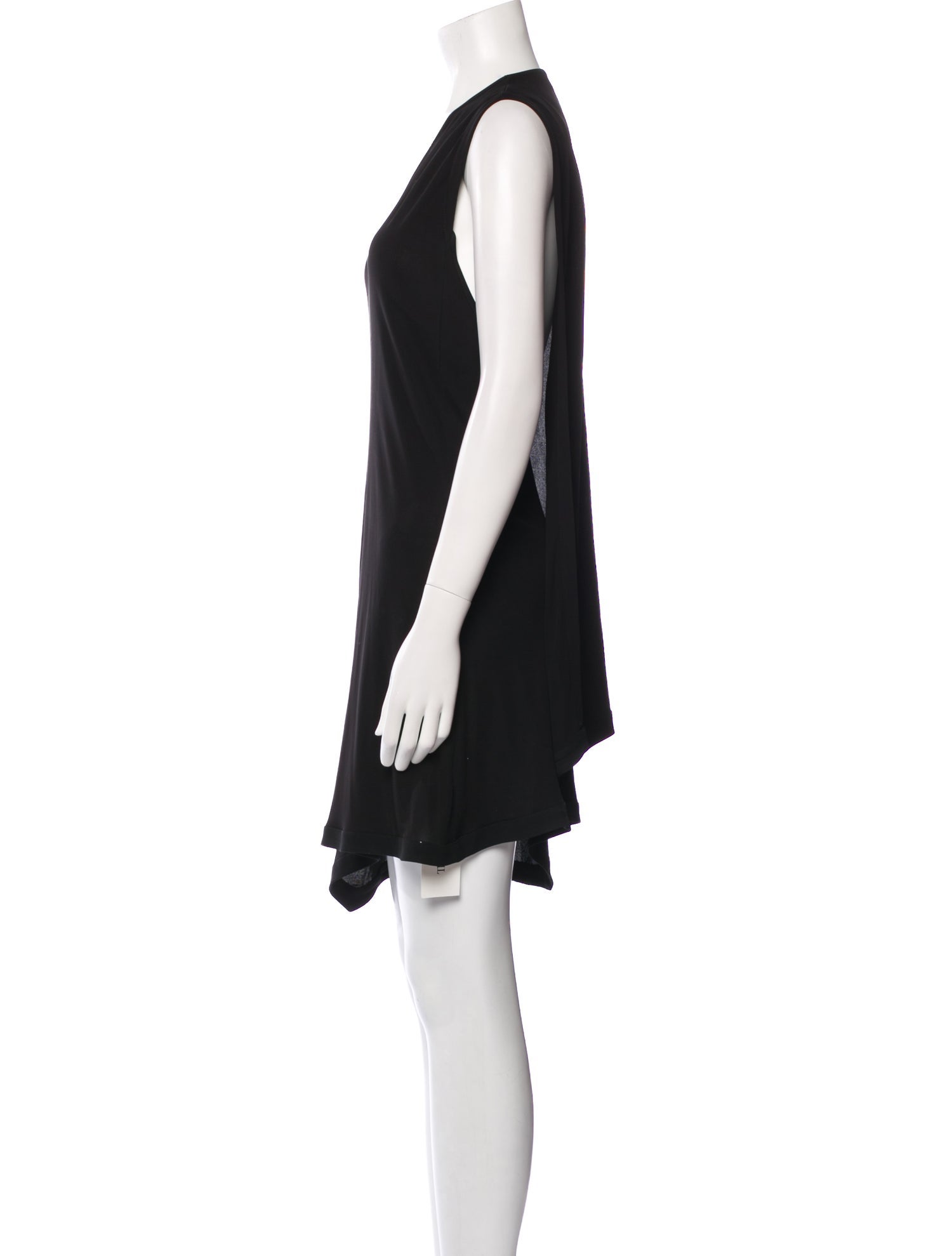 Manila Grace V-Neck Mini Dress