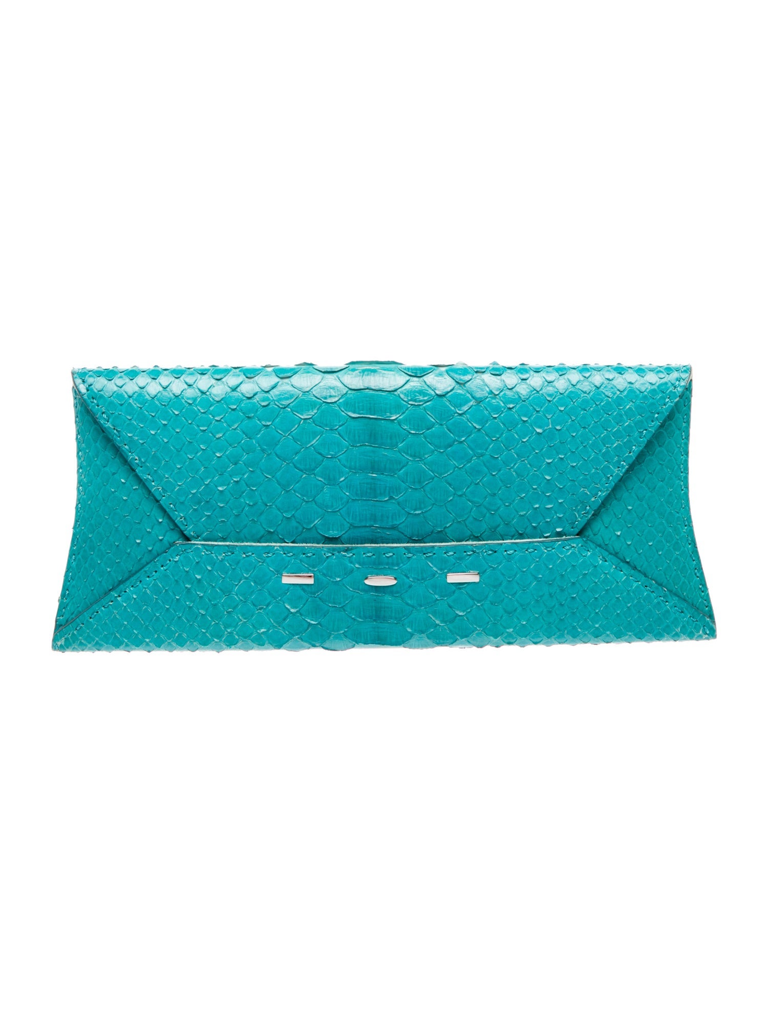 Manila Grace Snakeskin Clutch
