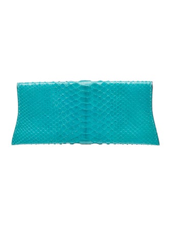 Manila Grace Snakeskin Clutch
