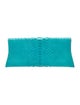 Manila Grace Snakeskin Clutch