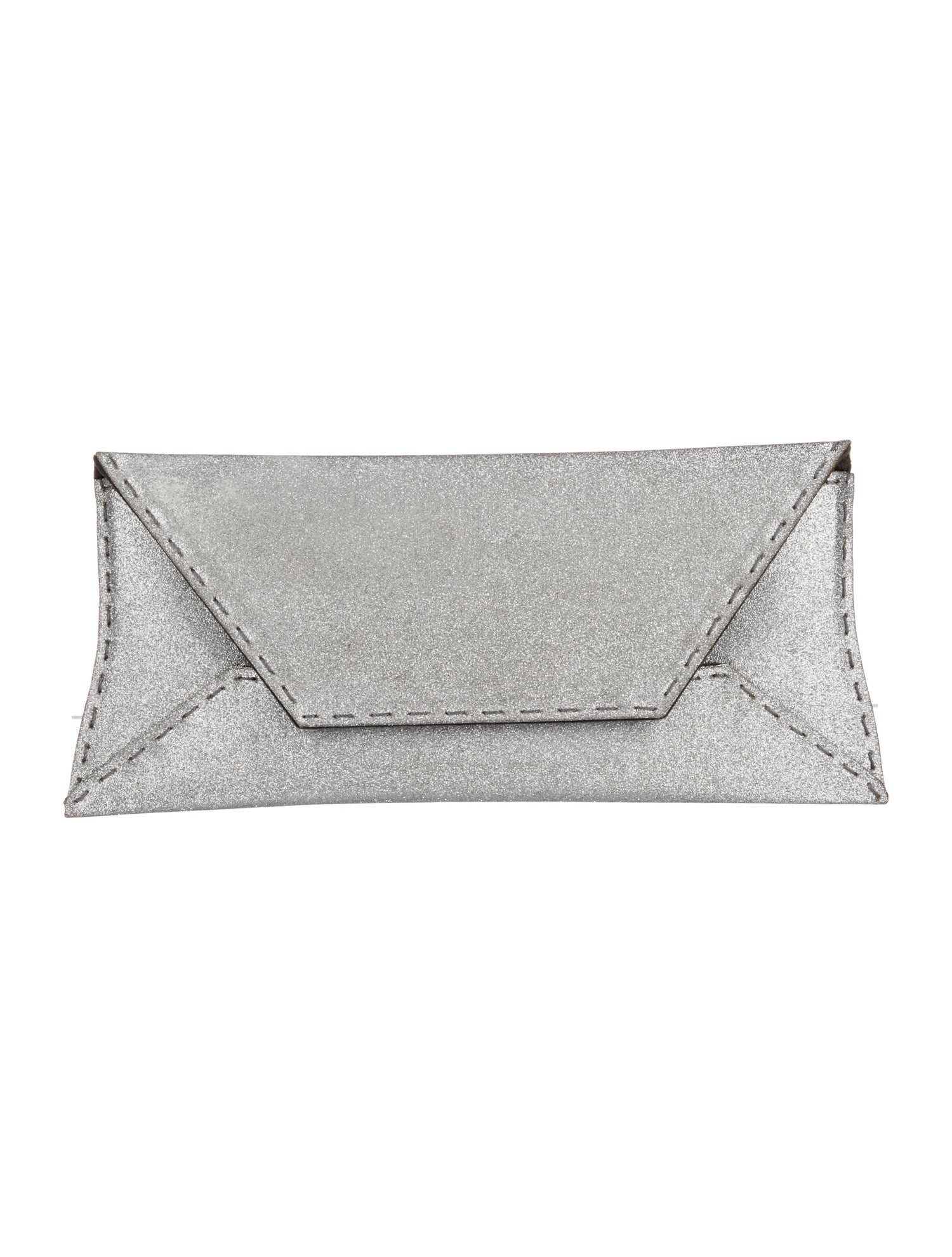 Manila Grace Leather Clutch