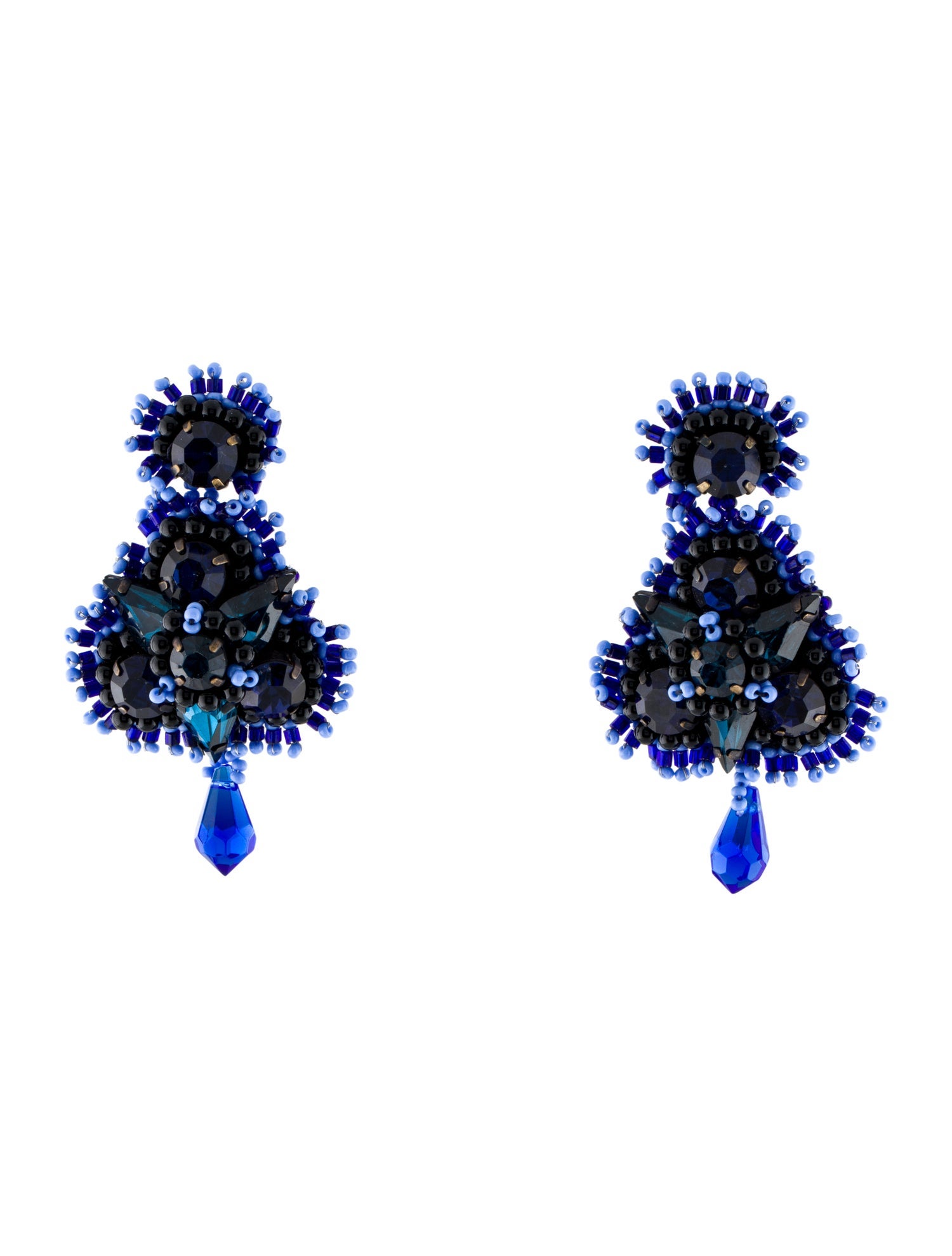 Mignonne Gavigan Bead & Crystal Anastasia Drop Earrings