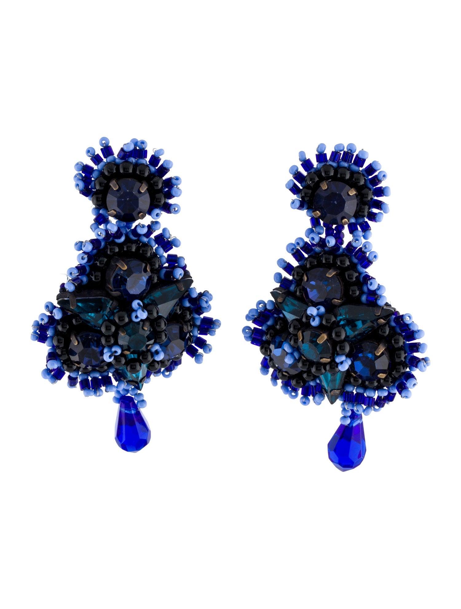 Mignonne Gavigan Crystal & Bead Drop Earrings