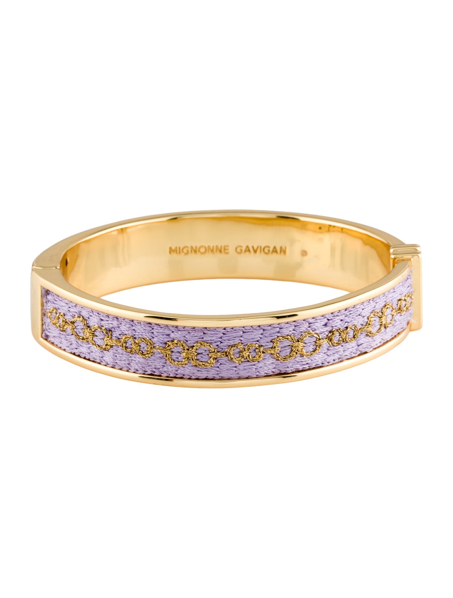 Mignonne Gavigan Embroidered Bangle Bracelet