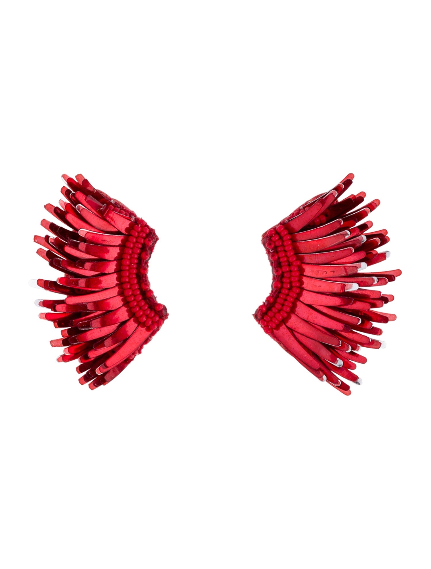 Mignonne Gavigan Leather & Sequin Mini Madeline Earrings