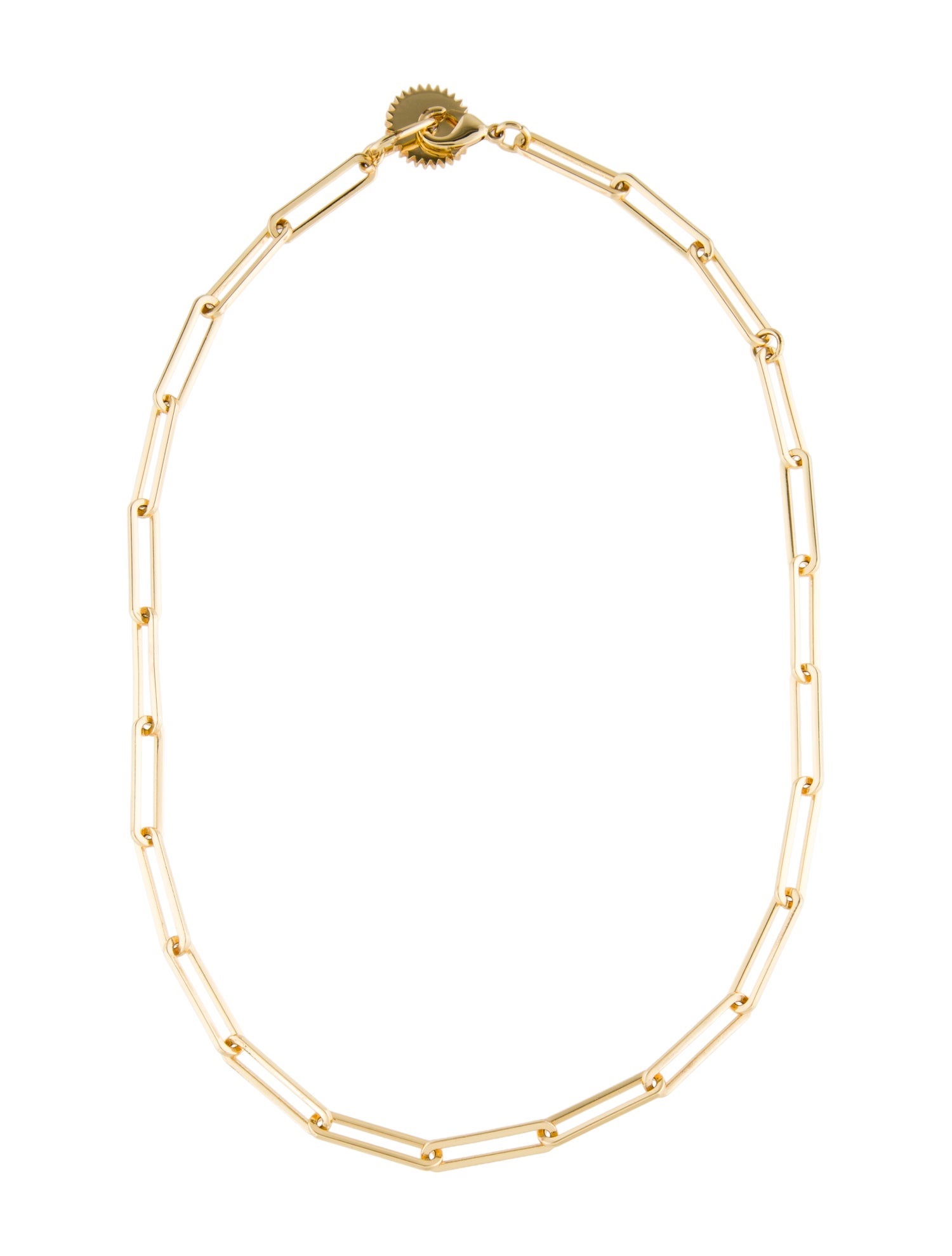 Mignonne Gavigan Paper Clip Chain Necklace