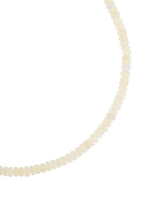 Mignonne Gavigan Mother of Pearl, Cubic Zirconia & Crystal Beaded Necklace