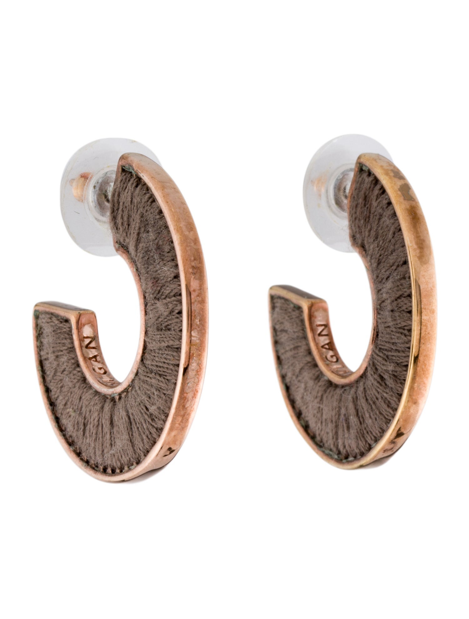 Mignonne Gavigan Thread Hoop Earrings
