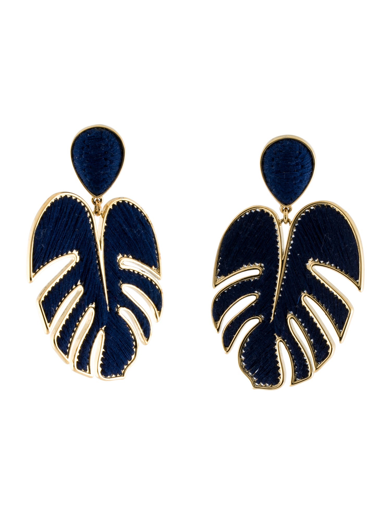Mignonne Gavigan Threaded Palmer Drop Earrings