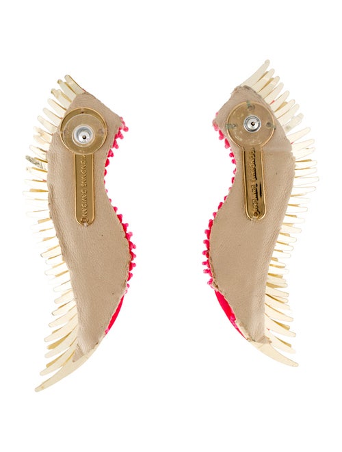 Mignonne Gavigan Bead & Sequin Madeline Drop Earrings