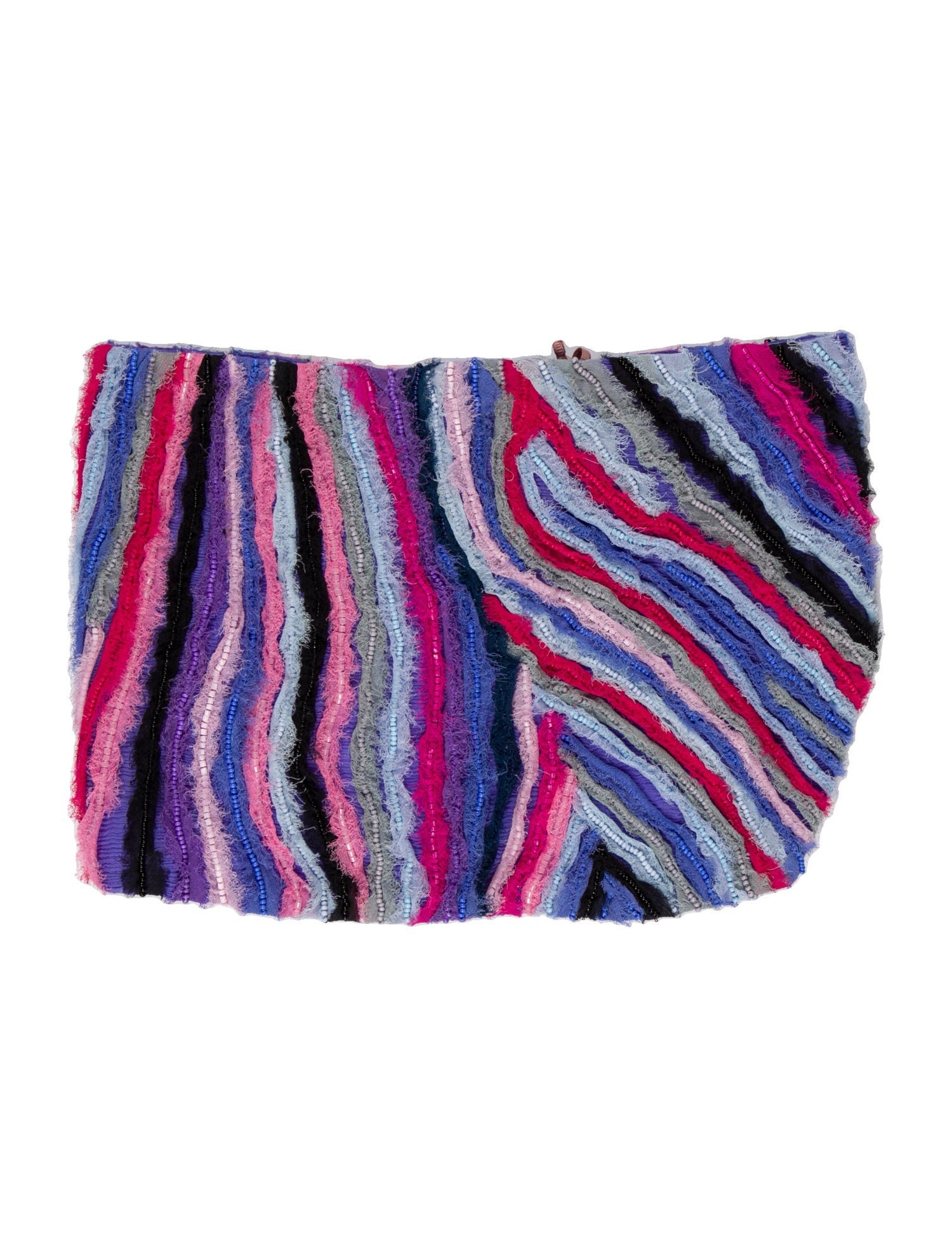 Mignonne Gavigan Silk Striped Scarf