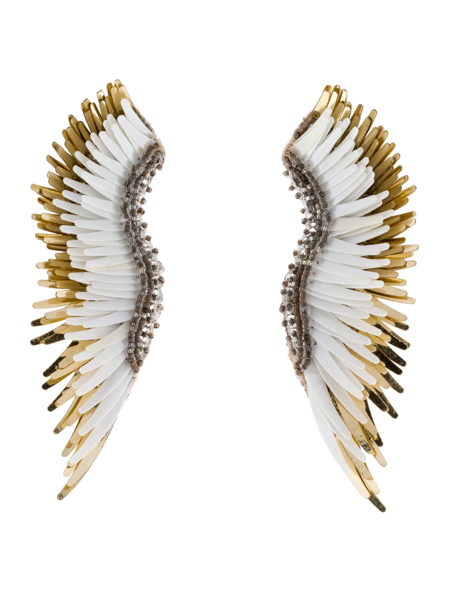 Mignonne Gavigan Sequins & Bead Madeline Drop Earrings