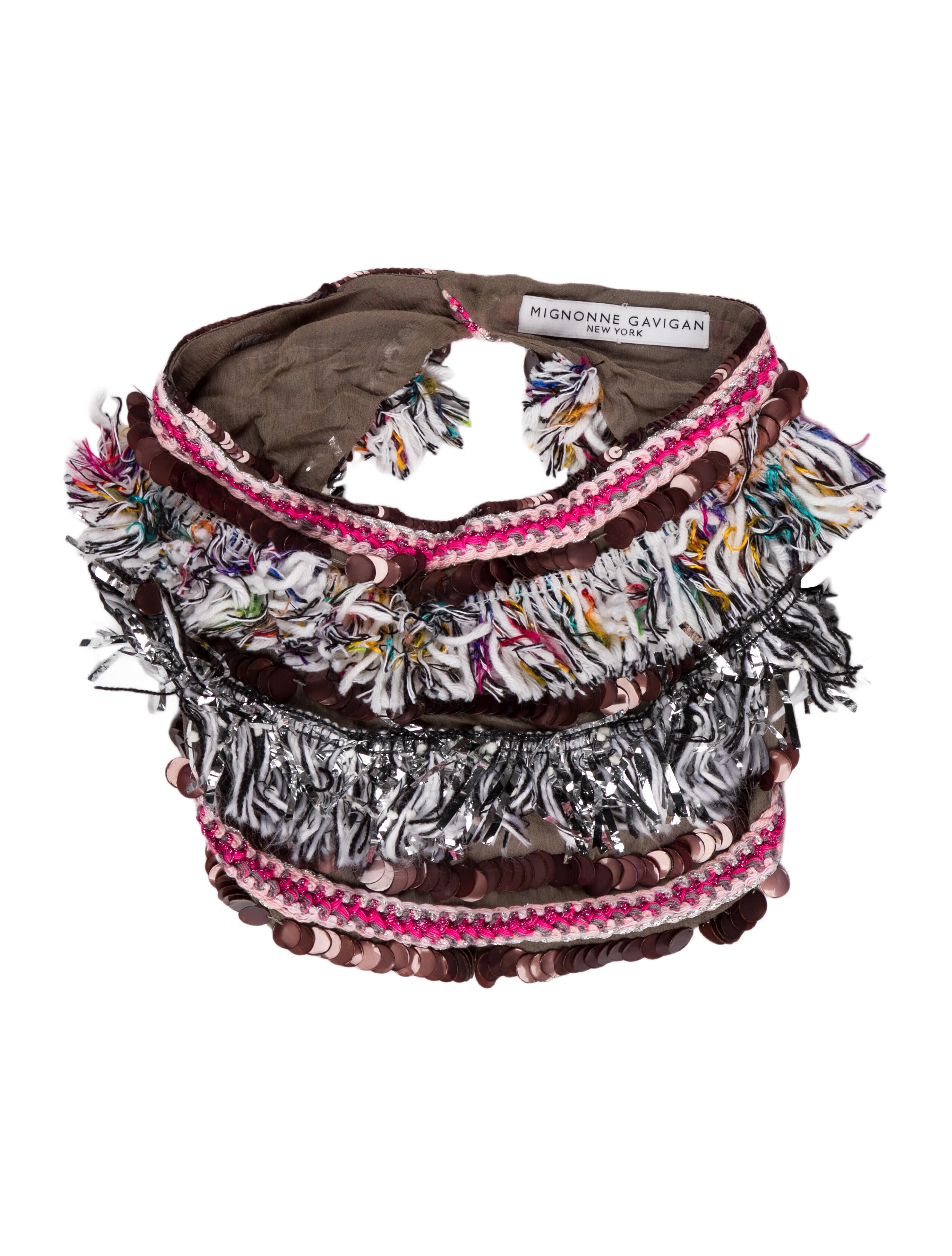 Mignonne Gavigan Festival Quadri Silk Scarf