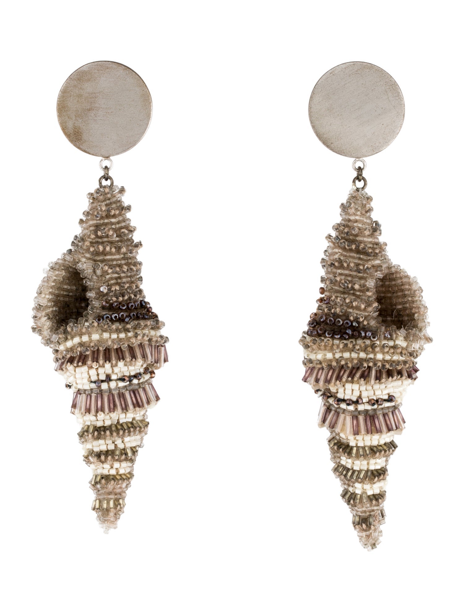 Mignonne Gavigan Bead & Thread Drop Earrings