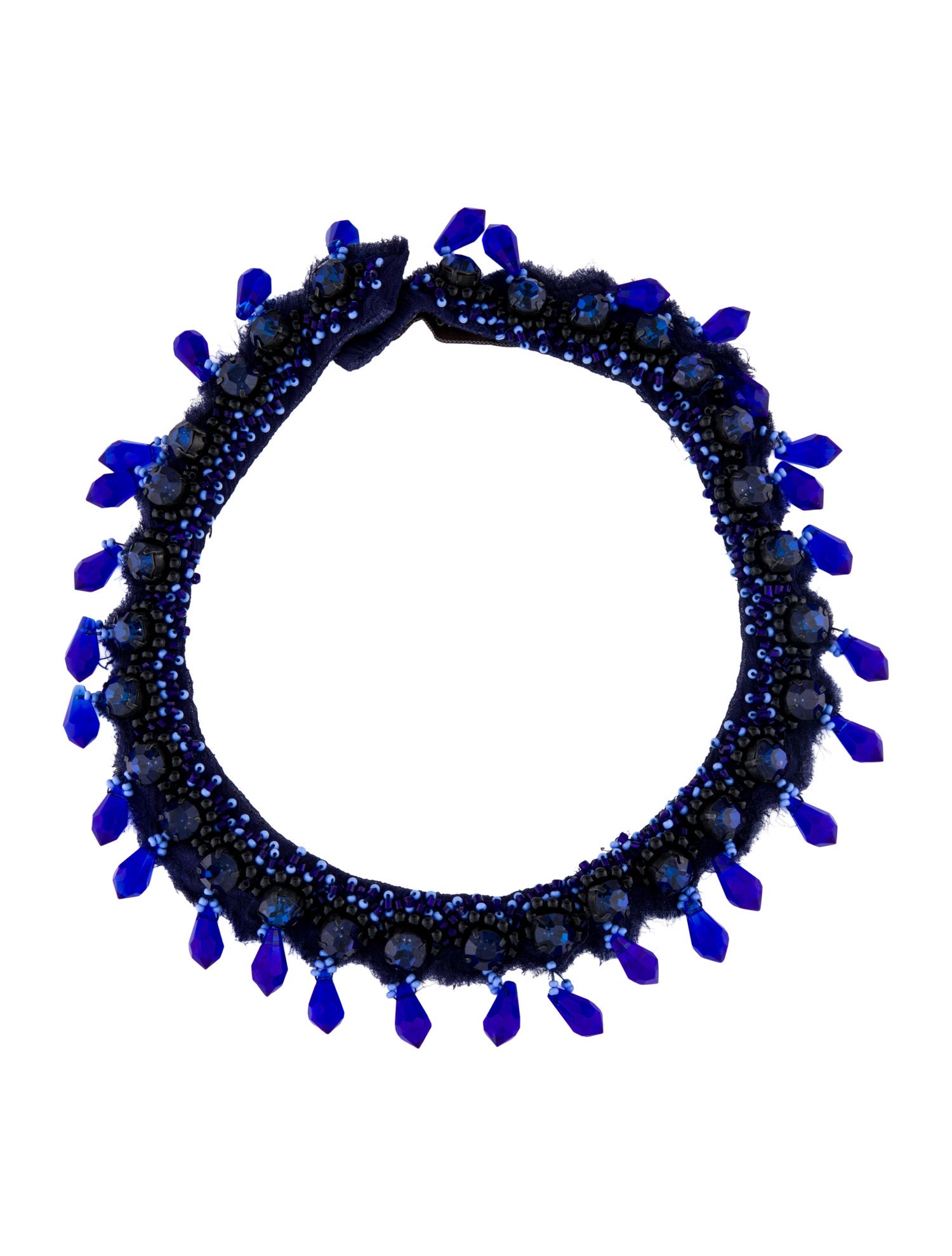 Mignonne Gavigan Crystal and Bead Collar Necklace