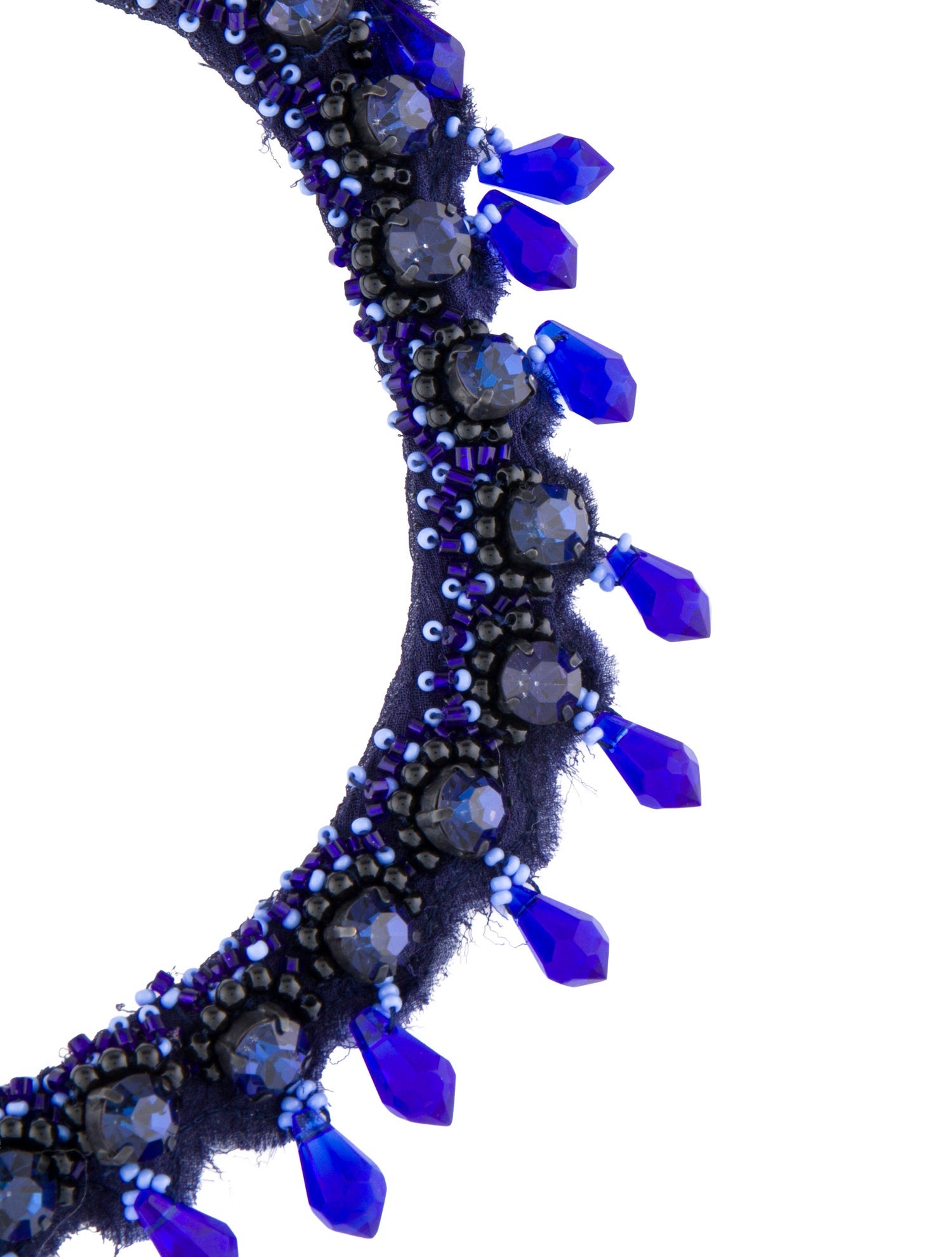 Mignonne Gavigan Crystal and Bead Collar Necklace