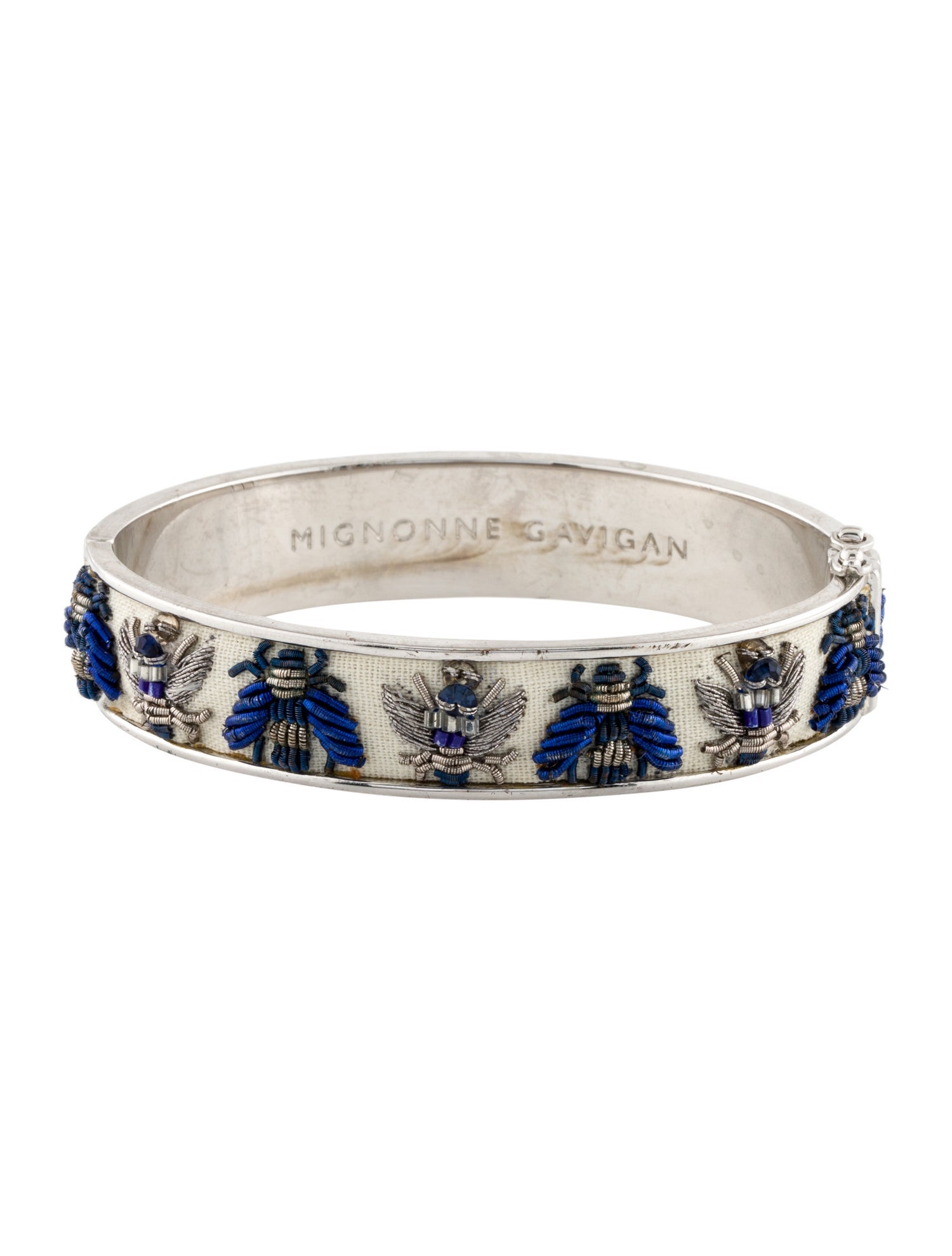 Mignonne Gavigan Thread & Cord Bug Cuff Bracelet