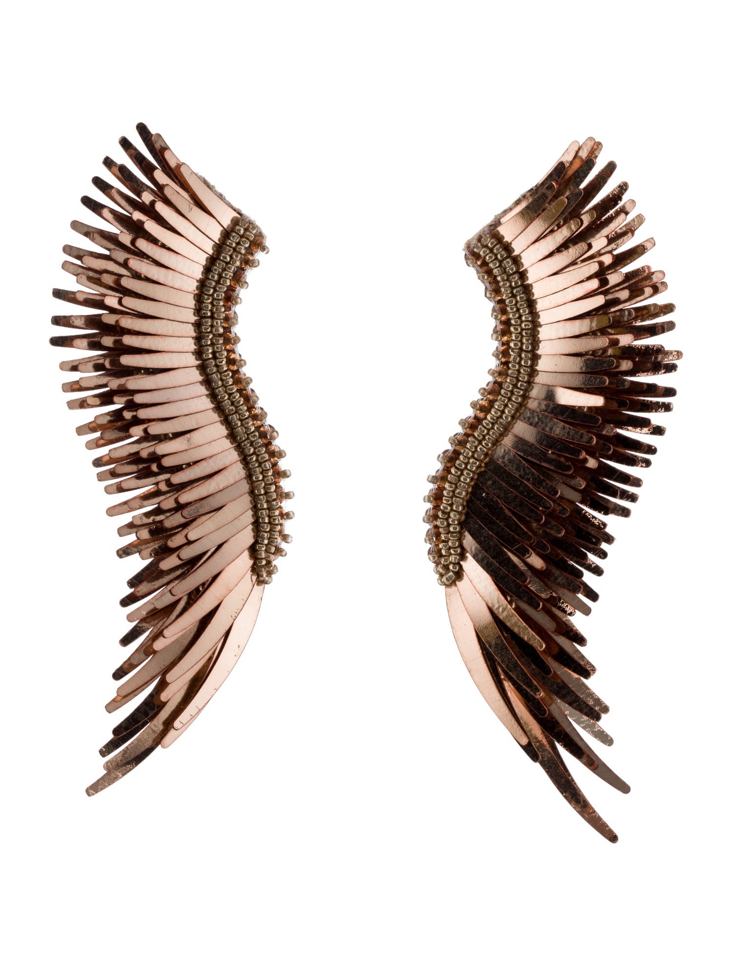 Mignonne Gavigan Bead & Sequins Madeline Drop Earrings