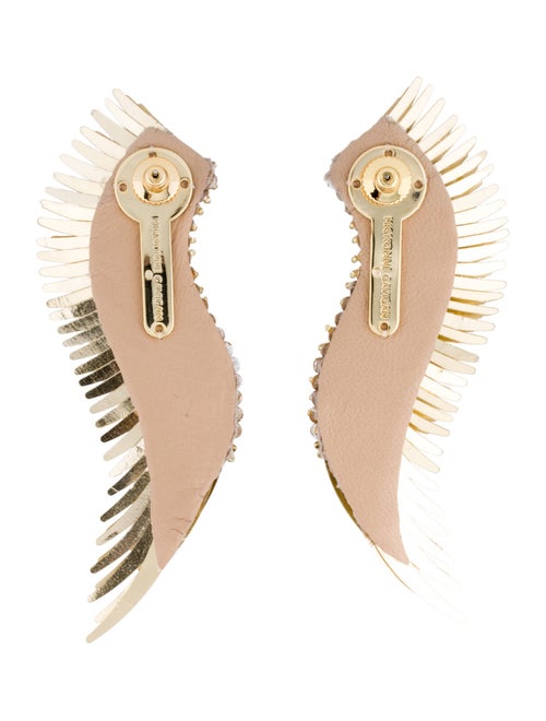 Mignonne Gavigan Madeline Beaded Statement Drop Earrings