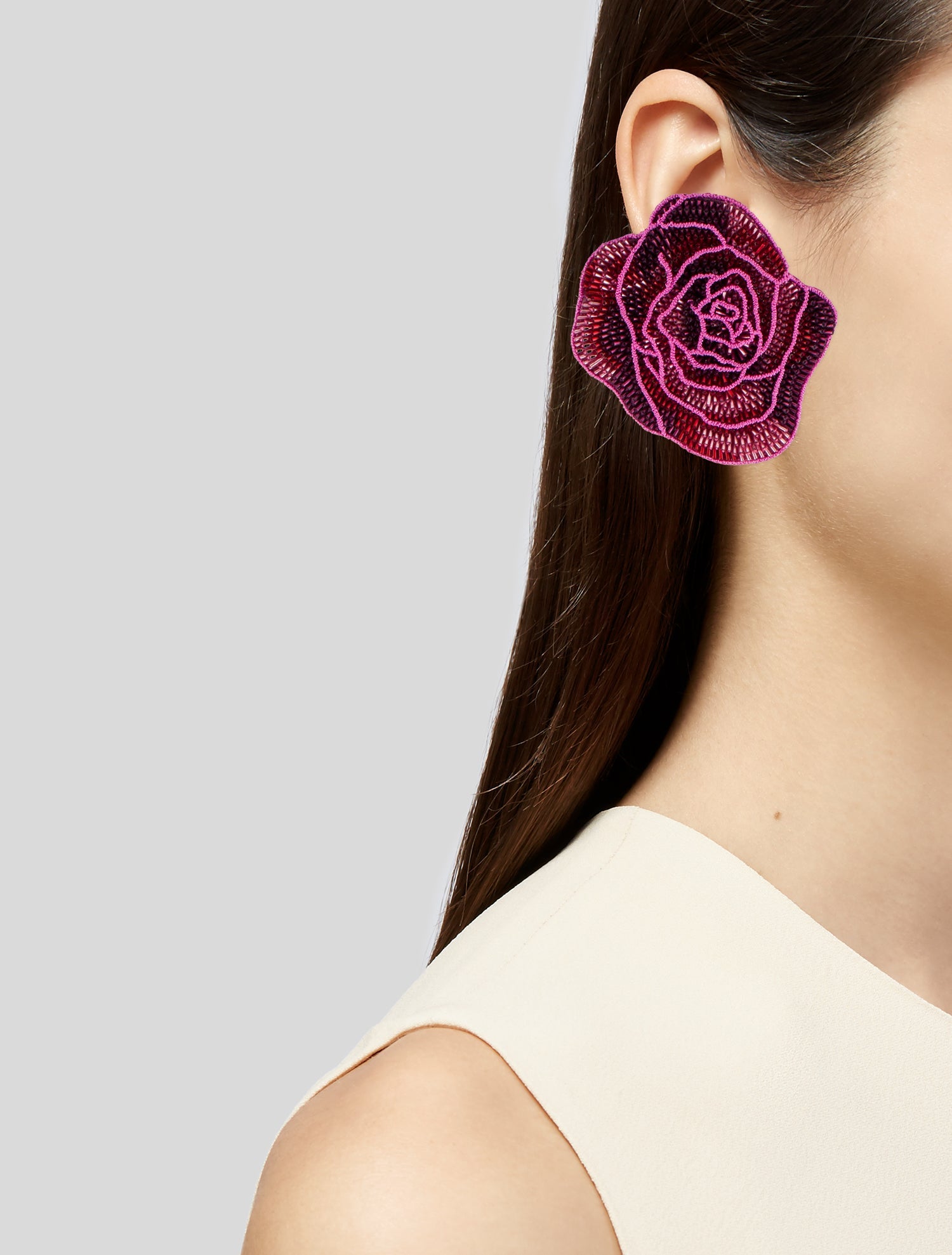 Mignonne Gavigan Flower Drop Earrings