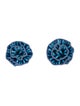 Mignonne Gavigan Bead Fabric Stud Earring