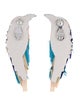 Mignonne Gavigan Bead & Sequins Bird Statement Drop Earrings