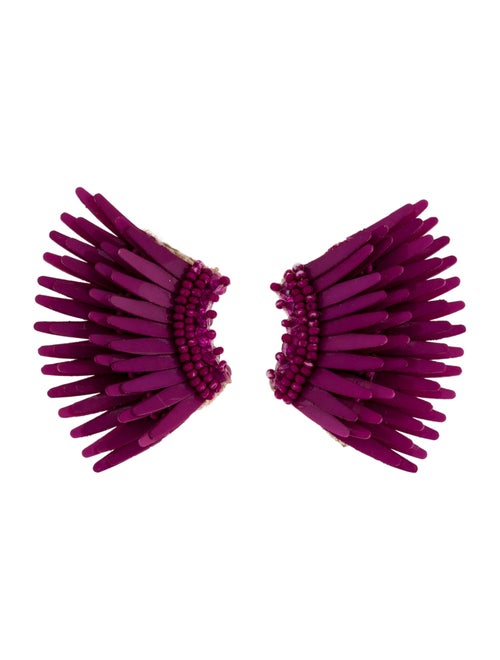 Mignonne Gavigan Bead & Sequins Mini Madeline Stud Earrings