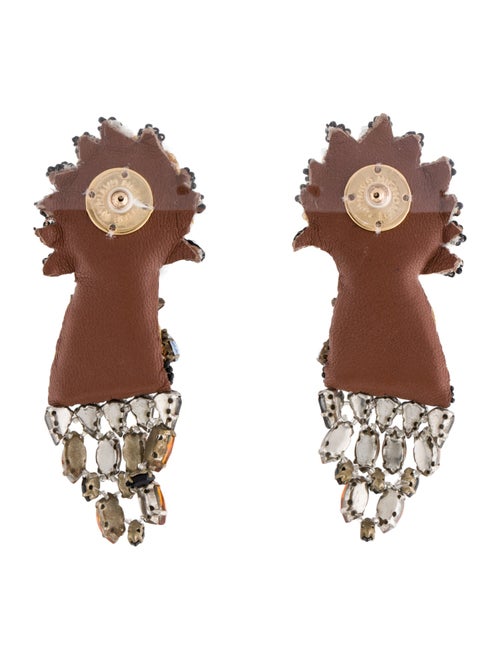 Mignonne Gavigan Bead & Crystal Palace Brid Drop Earrings