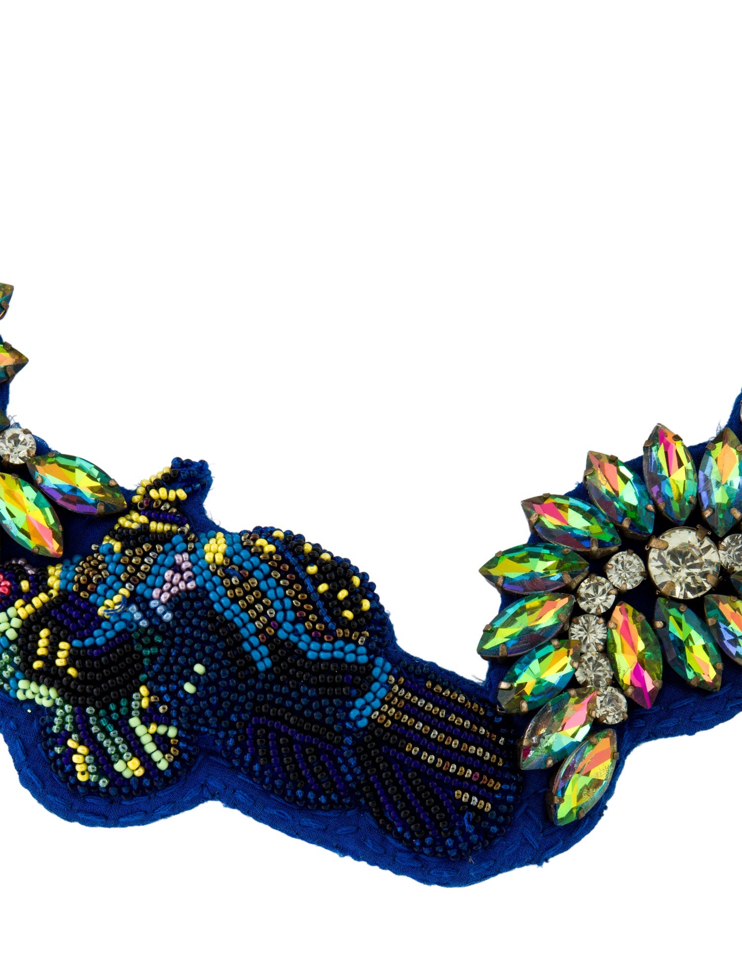 Mignonne Gavigan Crystal & Bead Collar Necklace